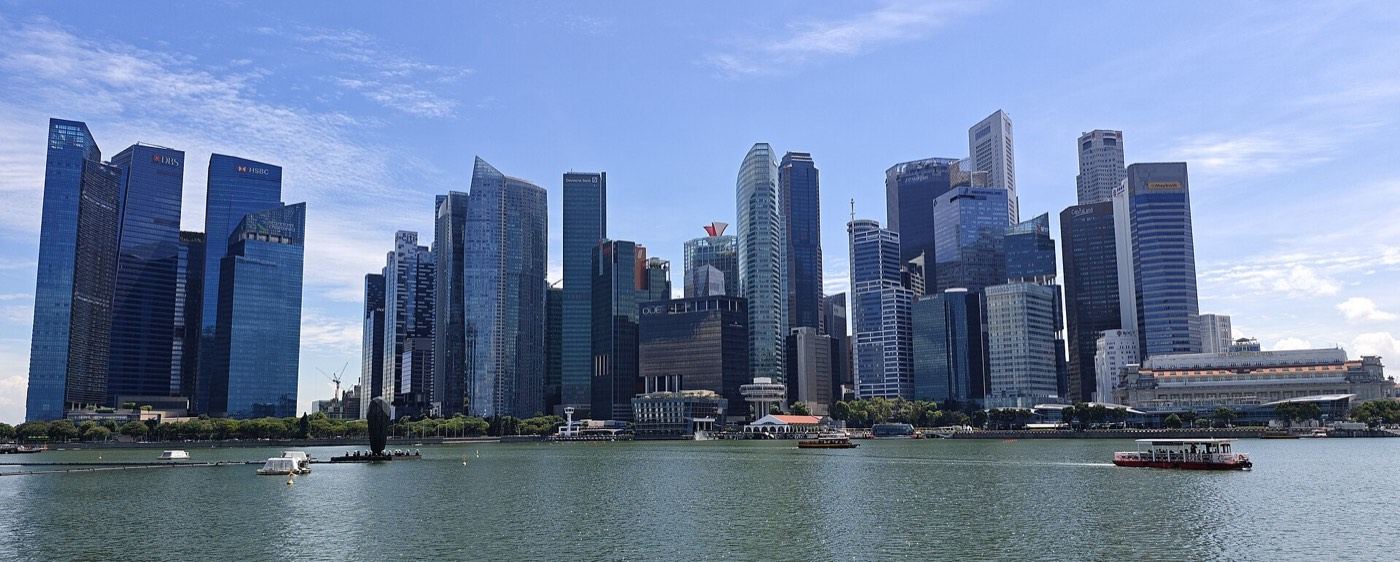 The Singapore central business district